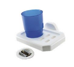 PORTA CEPILLOS+VASO 40/301